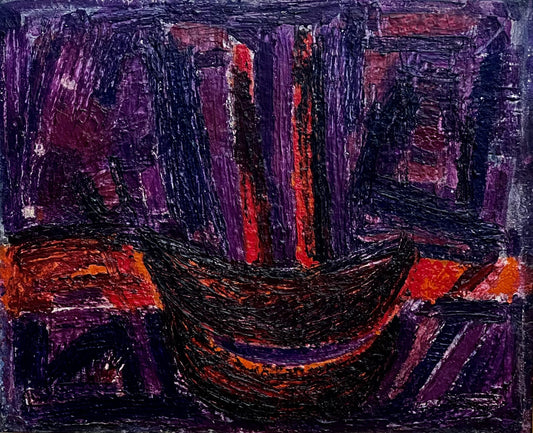 Оригинална картина на Генко Генков "Лодки" от Галерия Роял