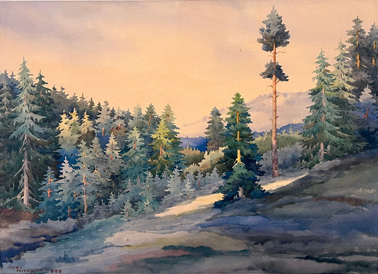 Никола Пиндиков "Горски Пейзаж”