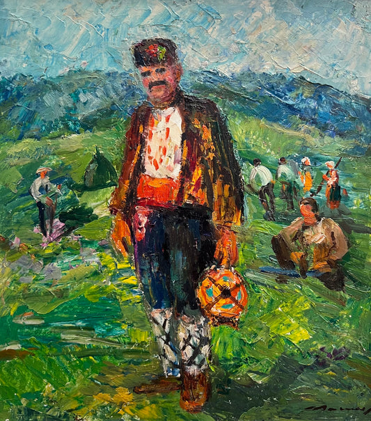 Стоян Василев "Мъж в носия"