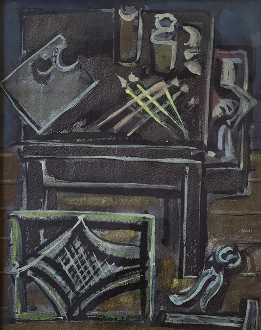 Оригинална картина на Атанас Яранов "Ателие" от Галерия Роял