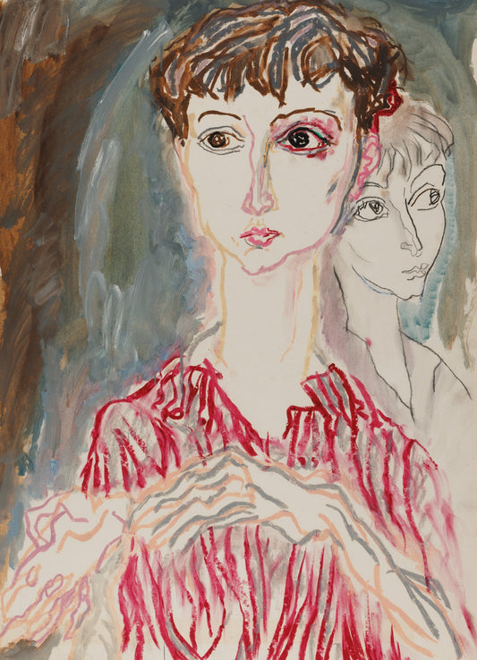 Оригинална картина на Атанас Пацев „Портрет на жена“ от Галерия Роял