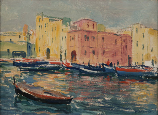 Оригинална картина на Борис Денев "Венеция", 1942 от Галерия Роял