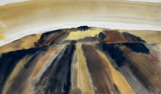 Оригинална картина на Дечко Узунов "Поле" от Галерия Роял