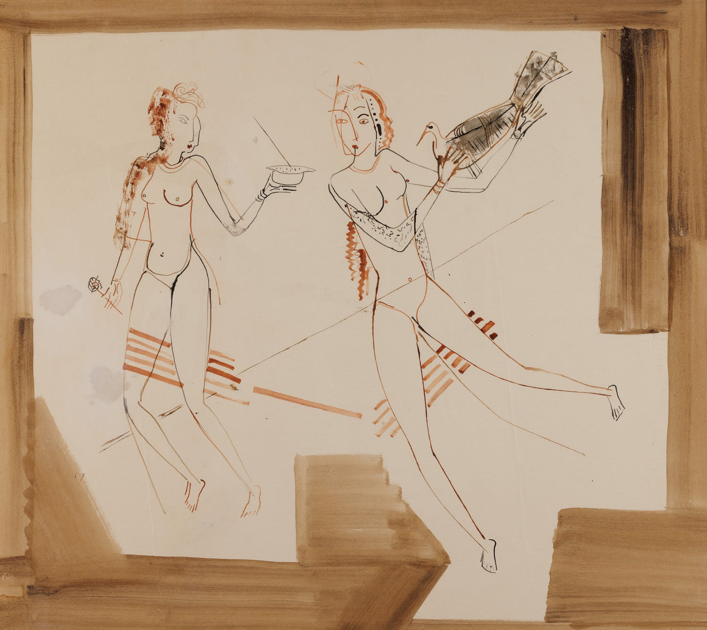 Оригинална картина на Димитър Казаков – НЕРОН „Композиция 4“ от Галерия Роял