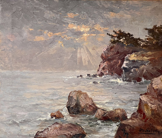 Оригинална картина на Димо Николов "Море", 1927 от Галерия Роял