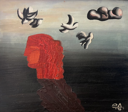 Оригинална картина на Едмонд Демирджиян "Море", 1976 от Галерия Роял