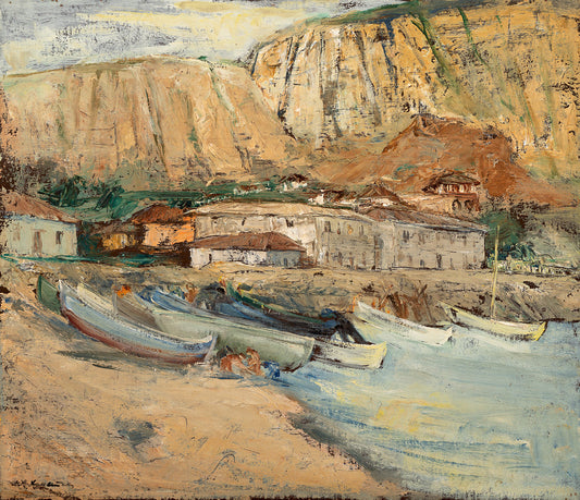 Оригинална картина на Иван Христов "Балчик" от Галерия Роял