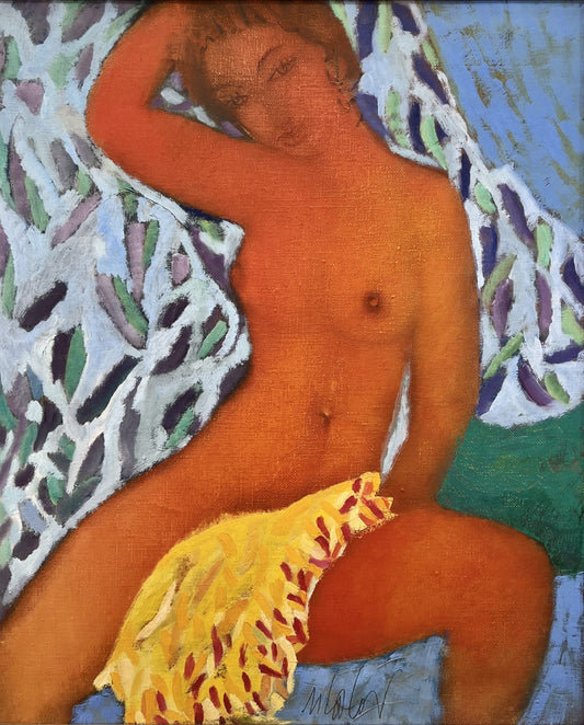 Оригинална картина на Михаил Лалов "Голо Тяло" от Галерия Роял