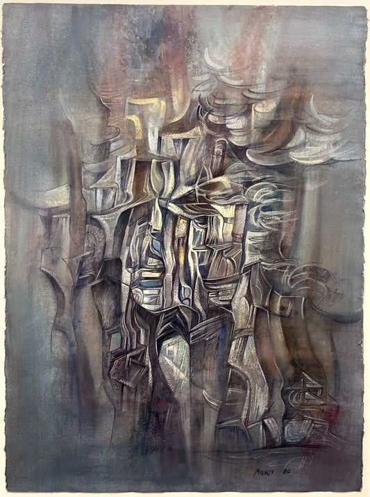 Оригинална картина на Никола Манев "Абстракция", 1980 от Галерия Роял