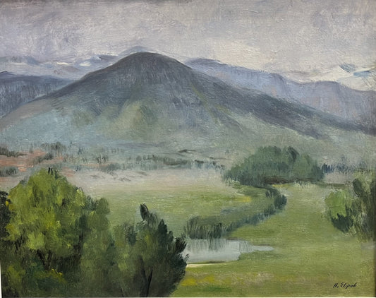 Николай Евров "Планински пейзаж"