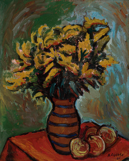 Оригинална картина на Вера Лукова "Натюрморт" от Галерия Роял