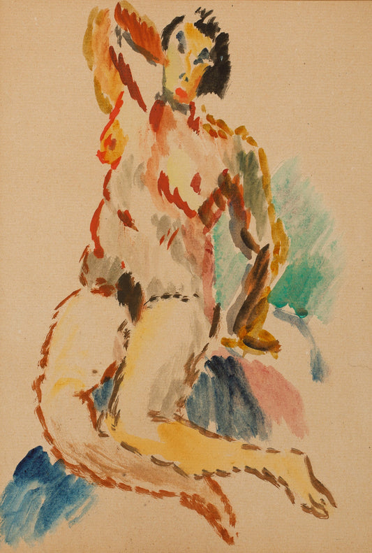 Оригинална картина на Жорж Папазов "Голо тяло" от Галерия Роял